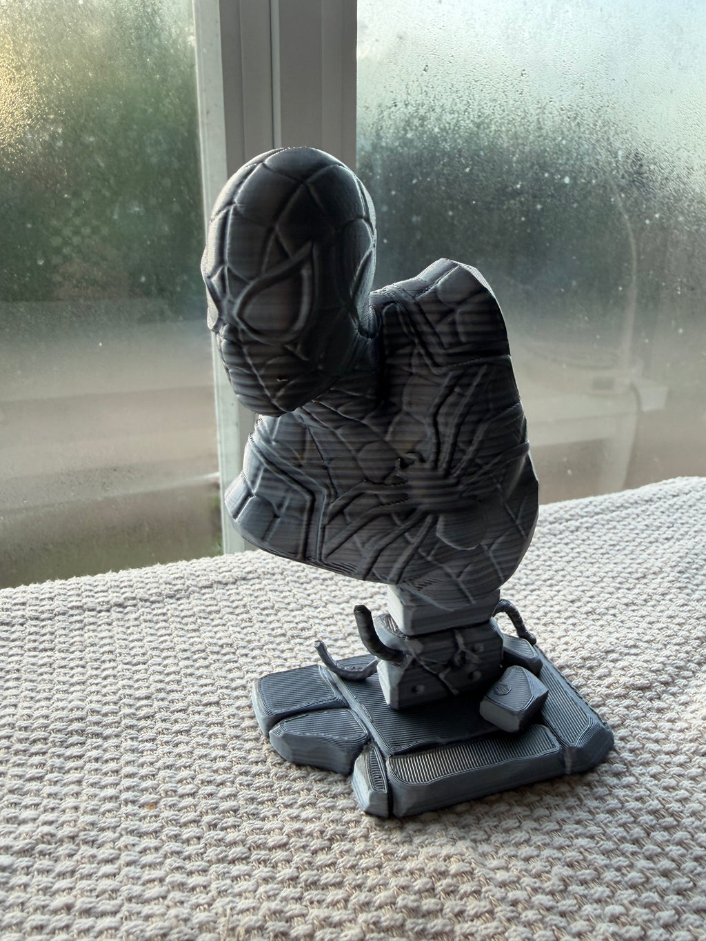 3D Printed Spider-Man Inspired Sculpture