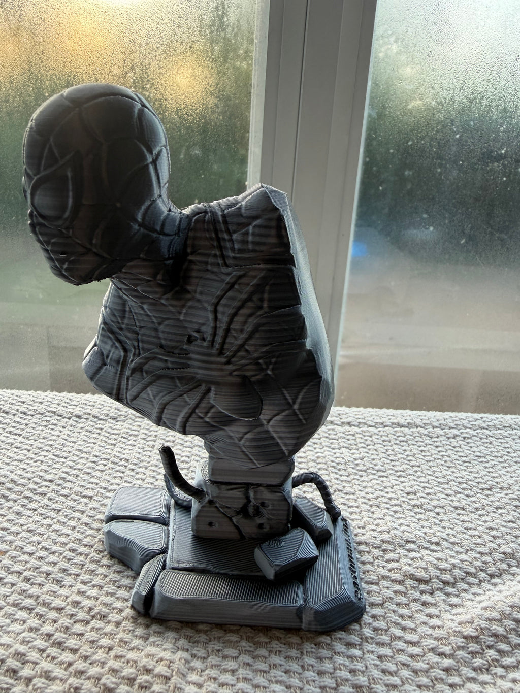 3D Printed Spider-Man Inspired Sculpture