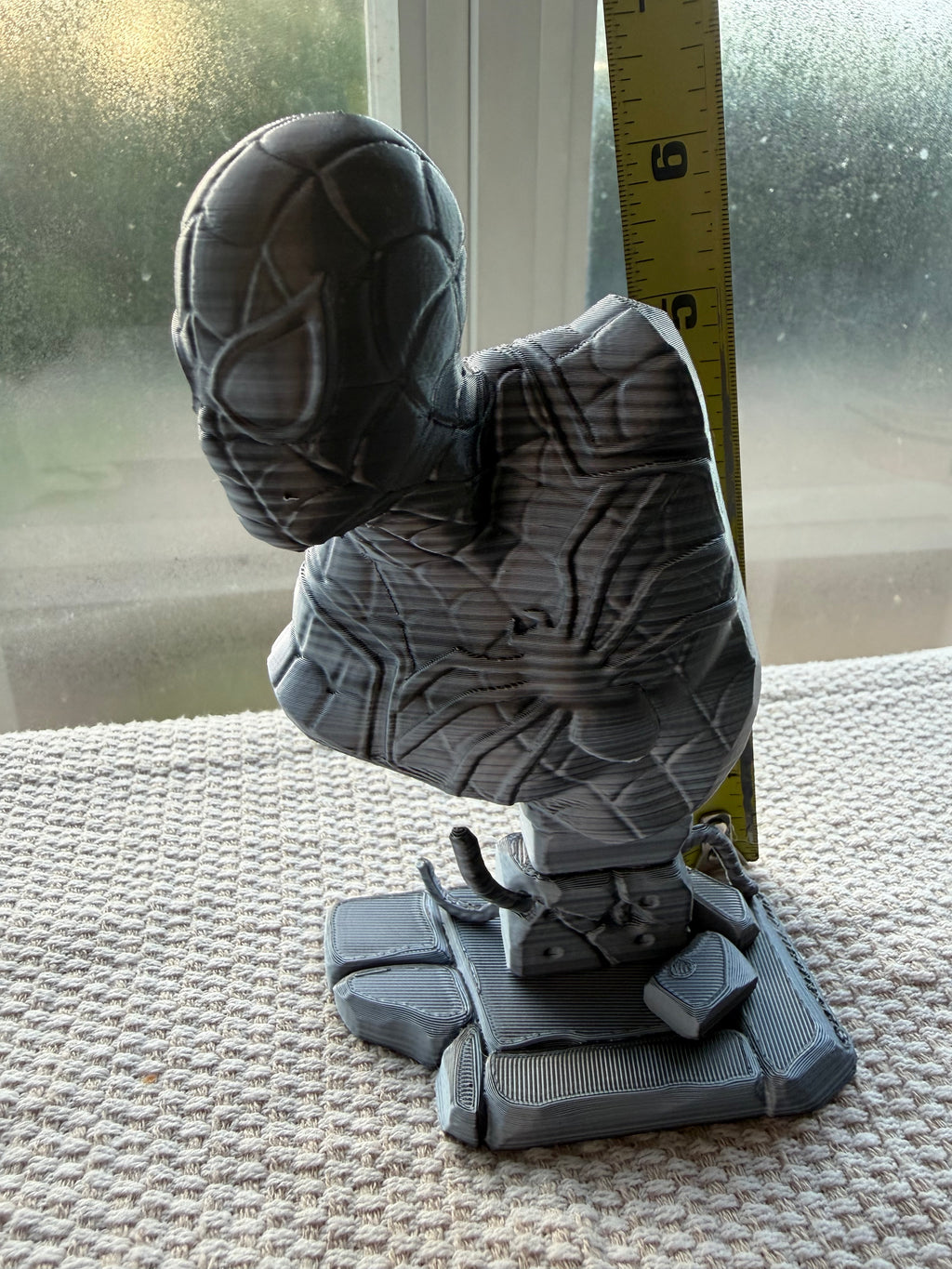 3D Printed Spider-Man Inspired Sculpture