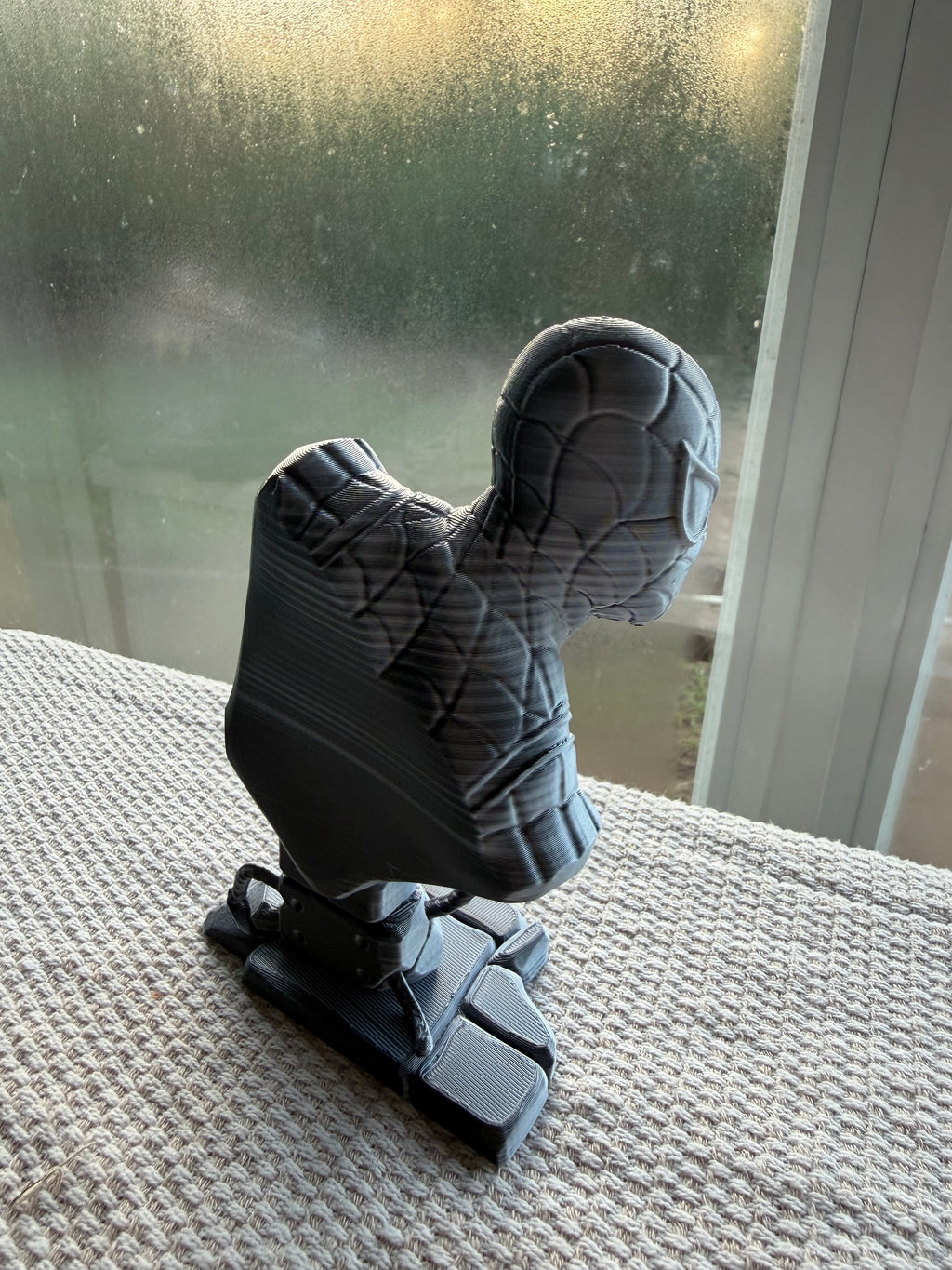 3D Printed Spider-Man Inspired Sculpture