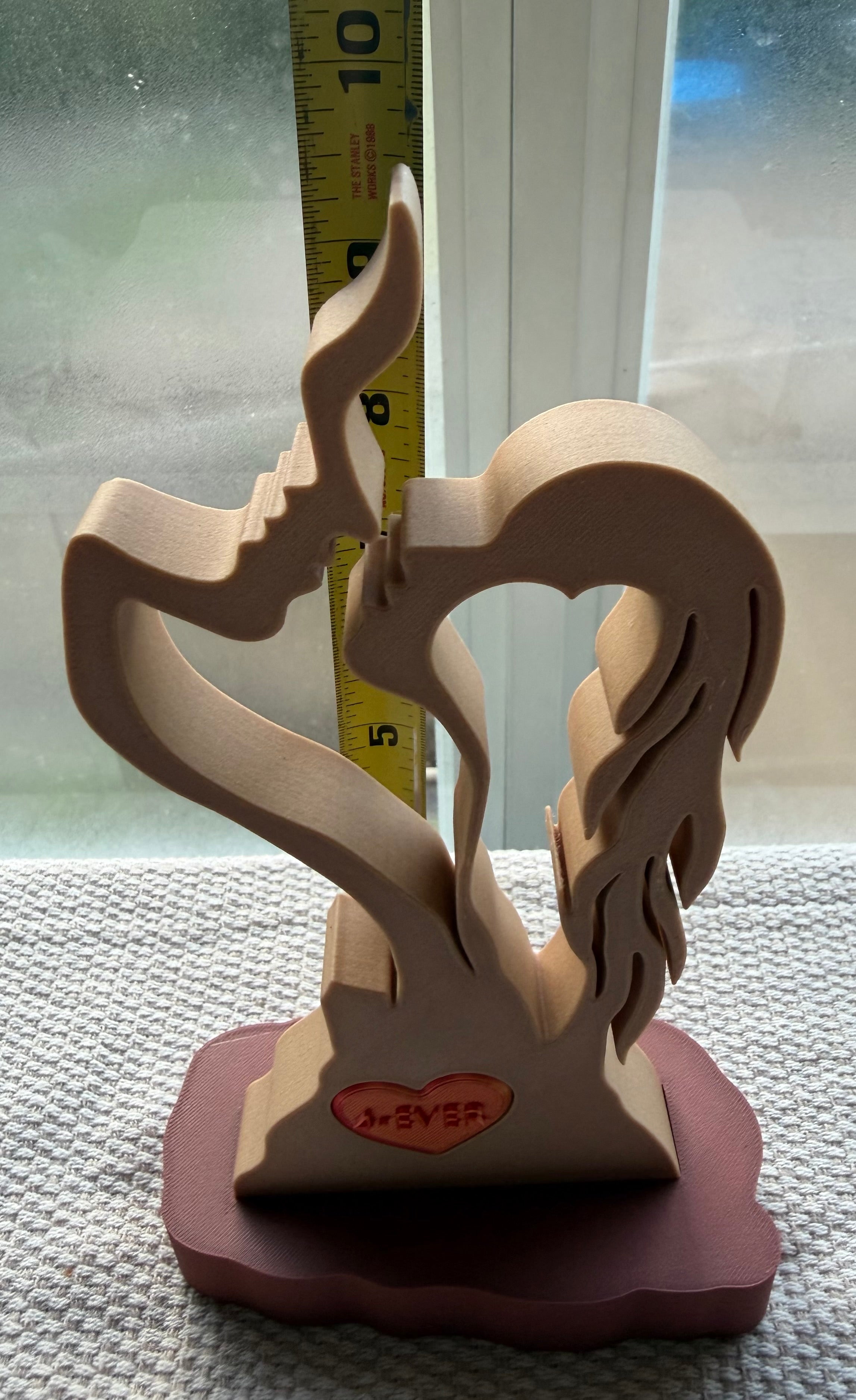 4-Ever Love – 3D Printed Couple Figurine with Removable Heart
