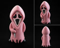 Blush Blade – Hand-Painted Ghost Face Figurine